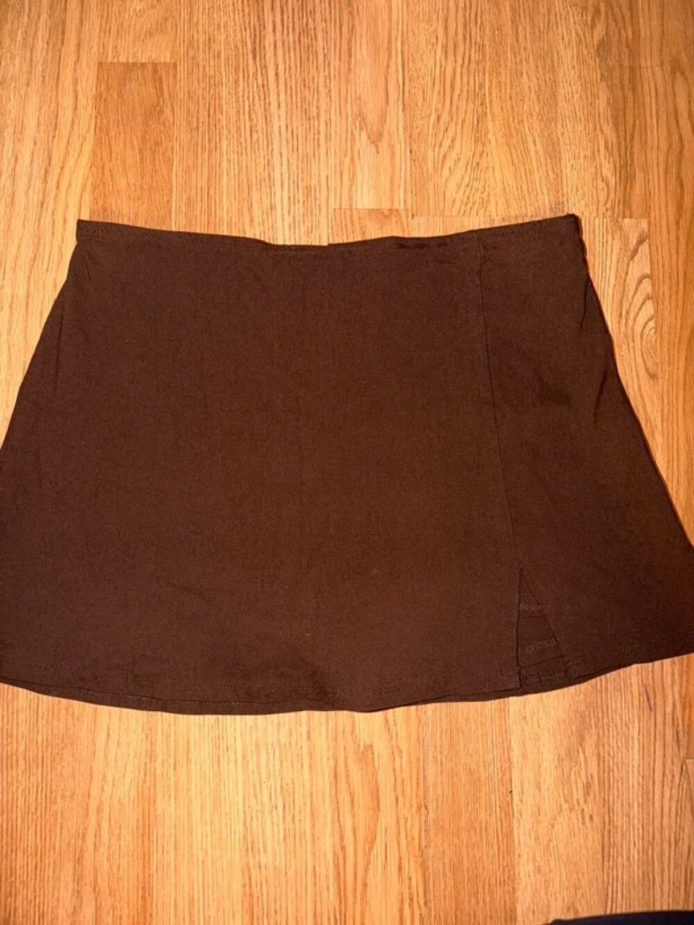 Brown skort